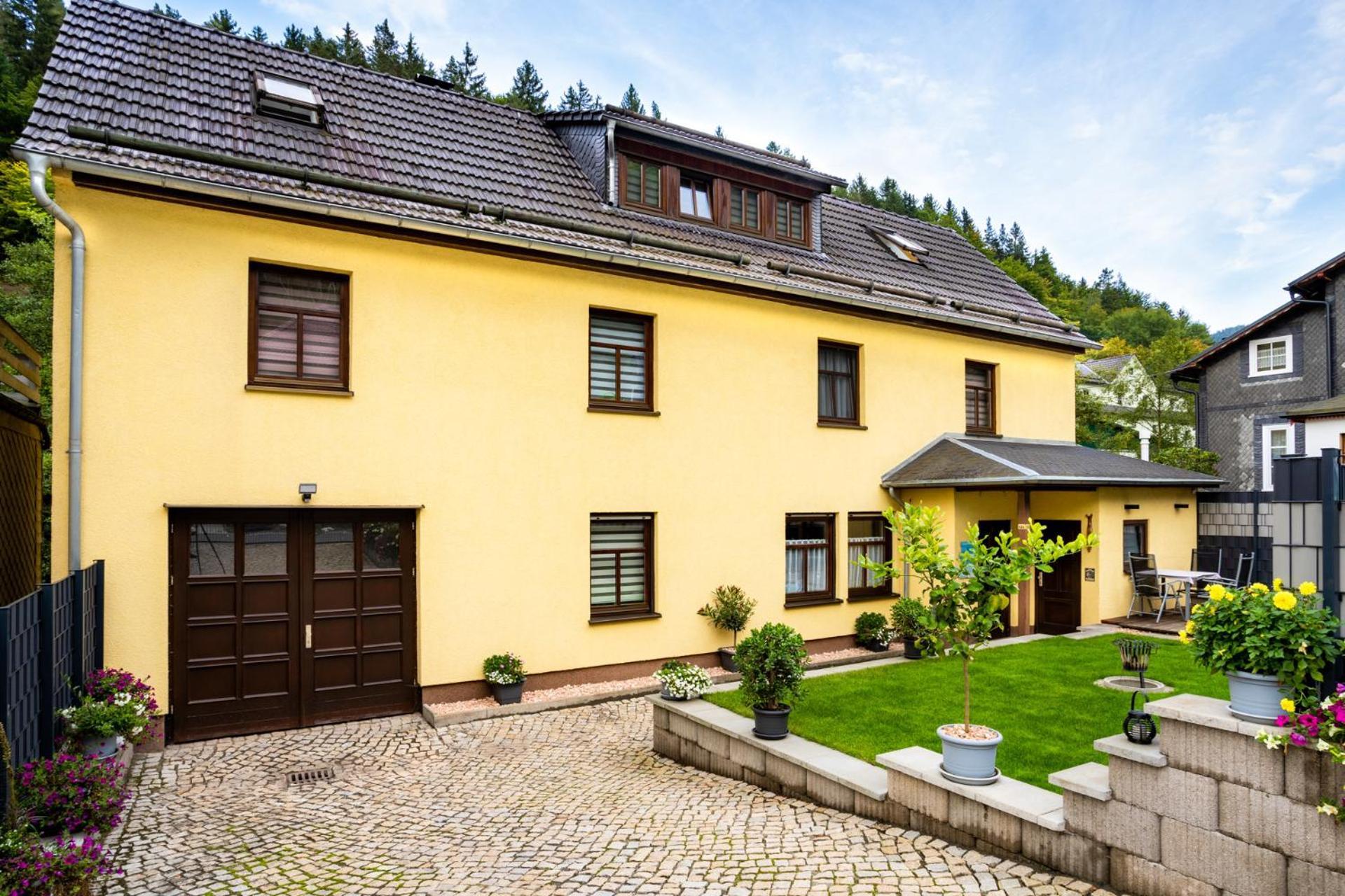 Ferienwohnung Unterweißbach Wagner Exterior foto